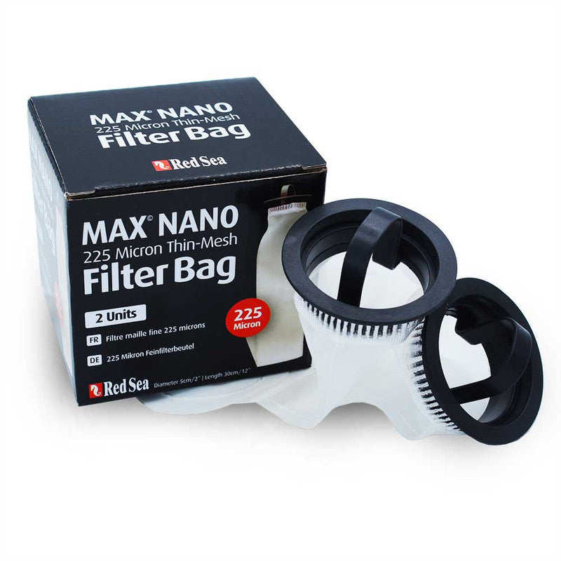 Red Sea Max-Nano 225 Micron Filet Mince Bas de Filtration (2pack)