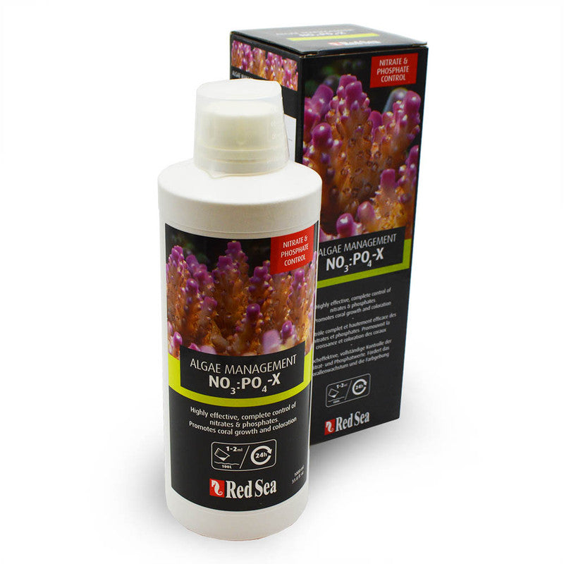 Red Sea NO3:PO4-X - Réducteur Nitrates Phosphates Pour Aquarium Récifal - 500 Ml, Contrôle Biologique Sûr