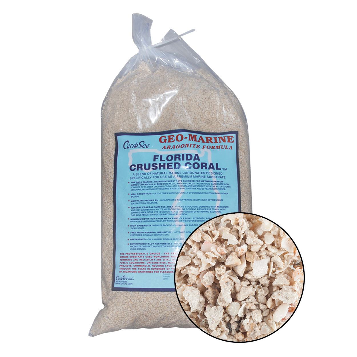 Geo-Marine Florida Crushed Coral - 40 lb