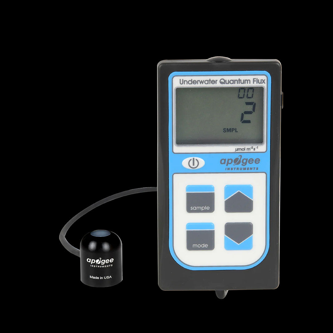 Mesureur PAR Apogee pour aquarium récifal permettant mesure précise intensité lumineuse pour coraux"