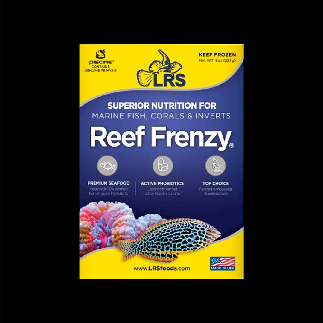 Nourriture congelée mysis krill artémias pour aquarium récifal poissons coraux