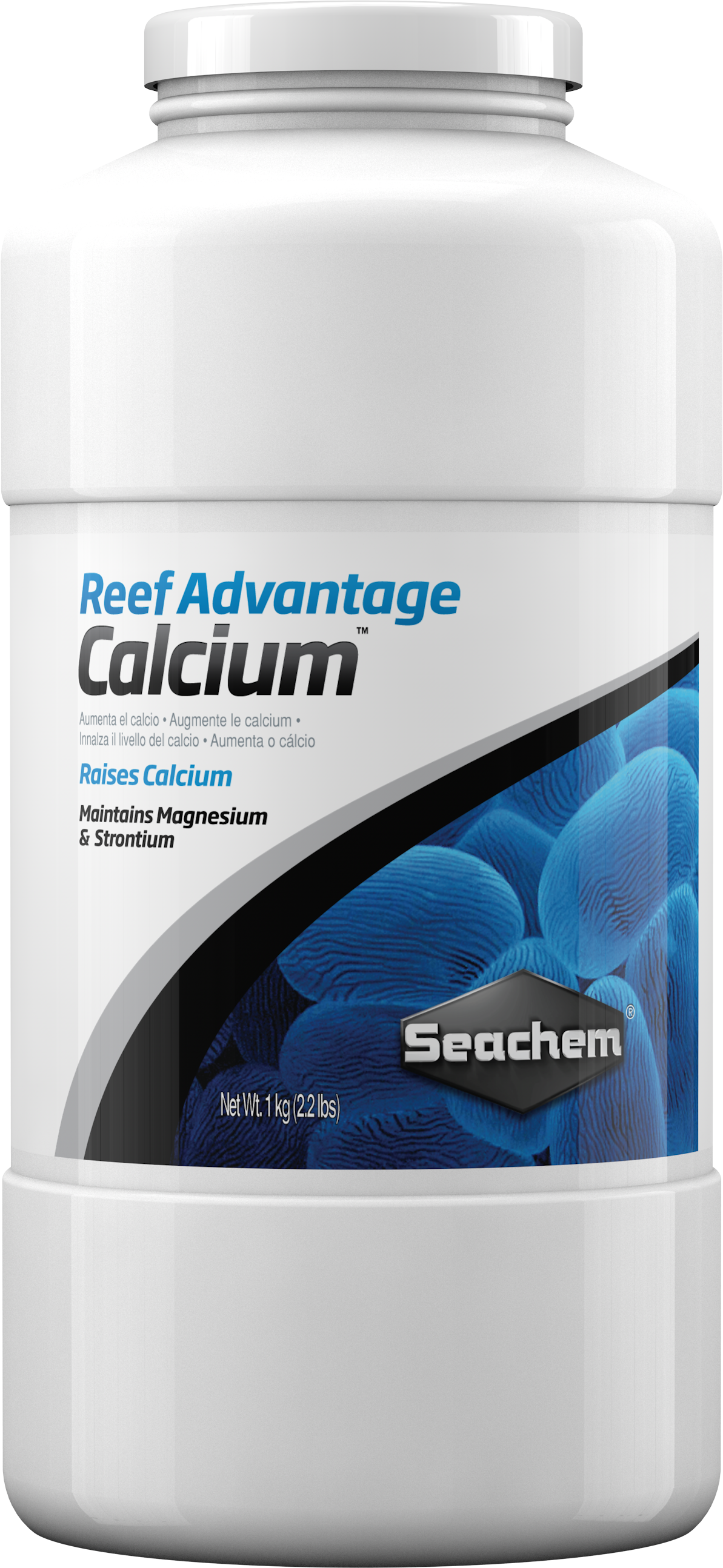 Seachem Reef Advantage Calcium 1 kg calcium ionique en poudre aquarium récifal
