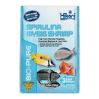 Emballage Hikari Bio-Pure crevettes mysis à la spiruline congelées, 32 cubes, 3,5 oz (100 g)