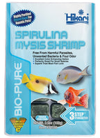 Hikari Bio-Pure frozen spirulina mysis shrimp 32 cubes 3.5 oz (100 g) package