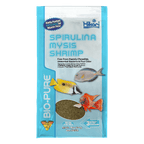Emballage Hikari Bio-Pure crevettes mysis à la spiruline congelées, paquet plat 16 oz (454 g)