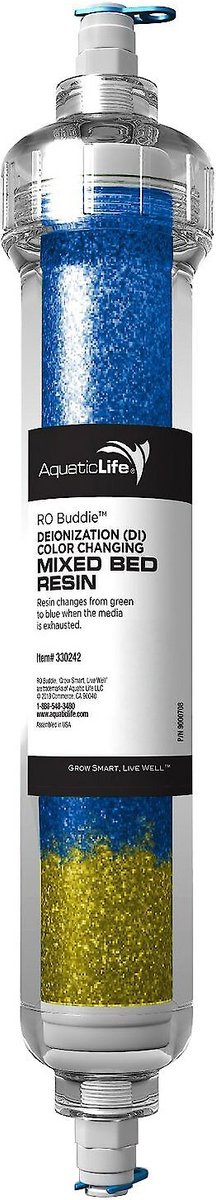 AquaticLife RO Buddie DI Color Changing Resin Cartridge