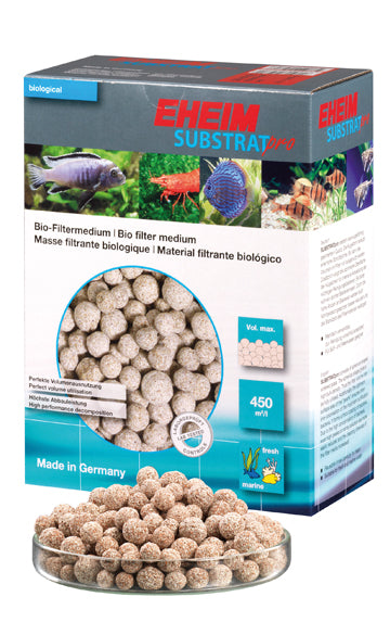 Boîte Eheim Substrat Pro 2 L média biologique billes frittées fabriqué en Allemagne