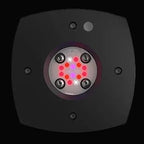AquaIllumination Prime Fuge 16HD noir allumé LEDs rouges spectre refugium macroalgues