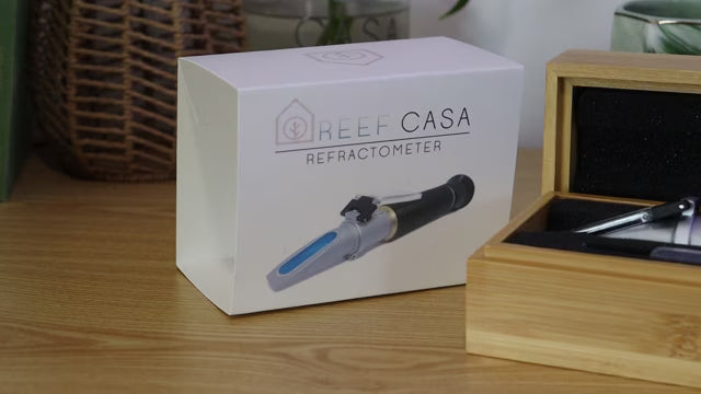 Reef Casa réfractomètre salinité avec étui de transport boite
