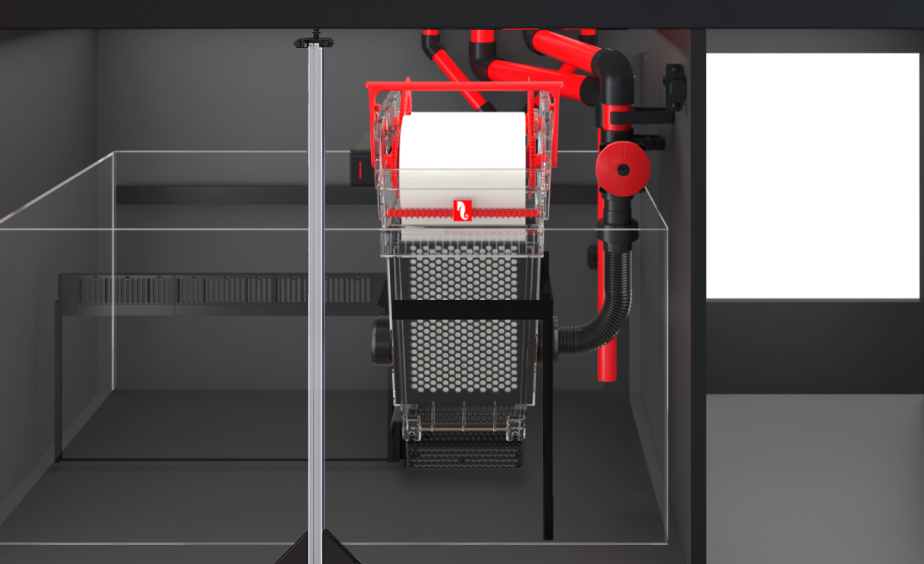 Compartiment de filtration mécanique amovible ReefMat-ready — Red Sea Reefer Peninsula 350 G3