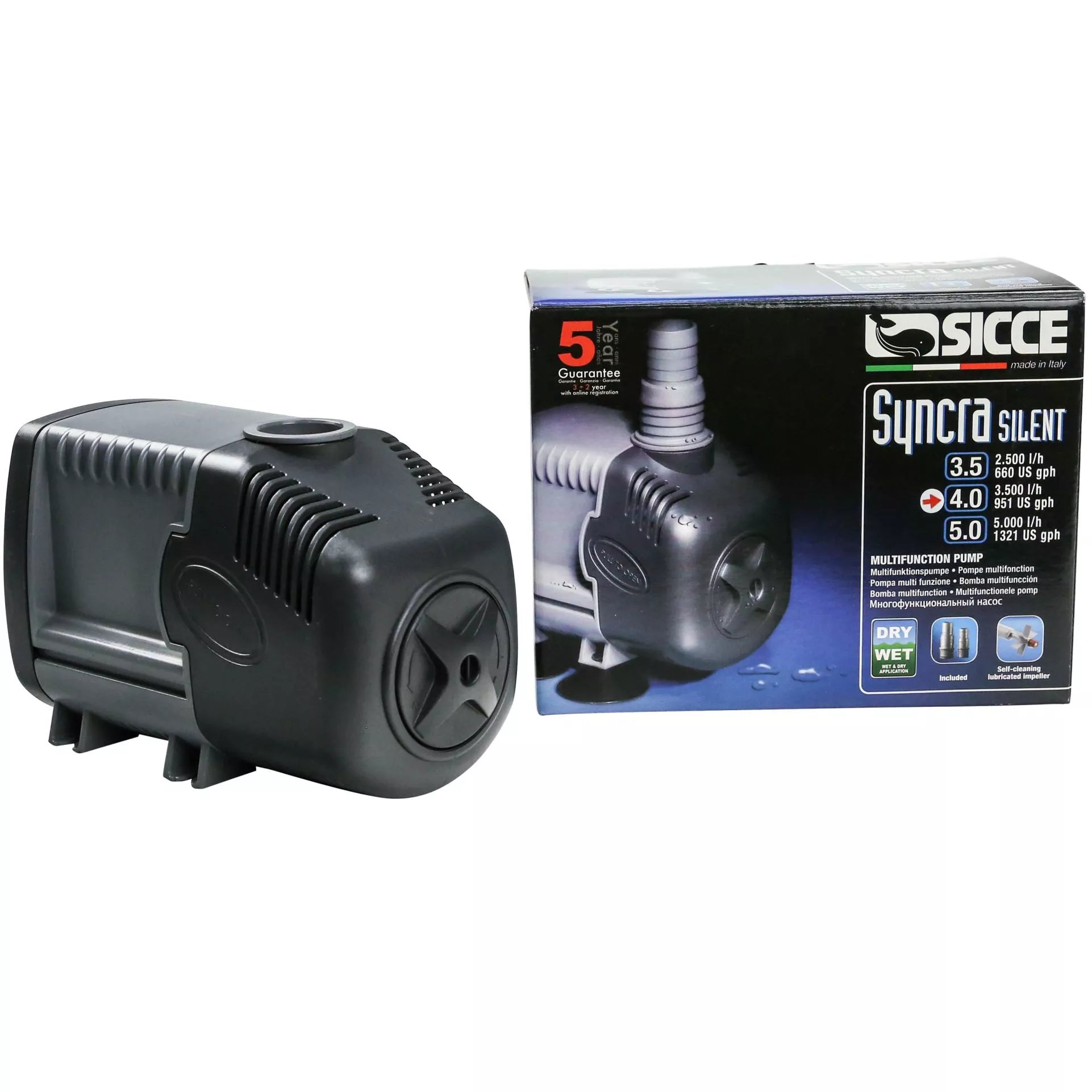 Sicce Syncra 4.0 - 951gph 12.5' tête