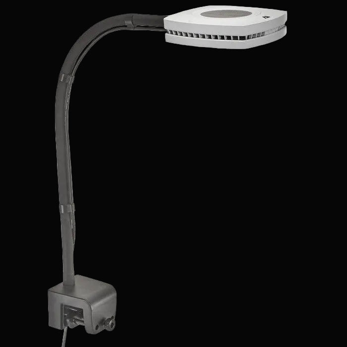 AquaIllumination Prime Flex Arm 18 po monté avec AI Prime bras silicone long aquarium