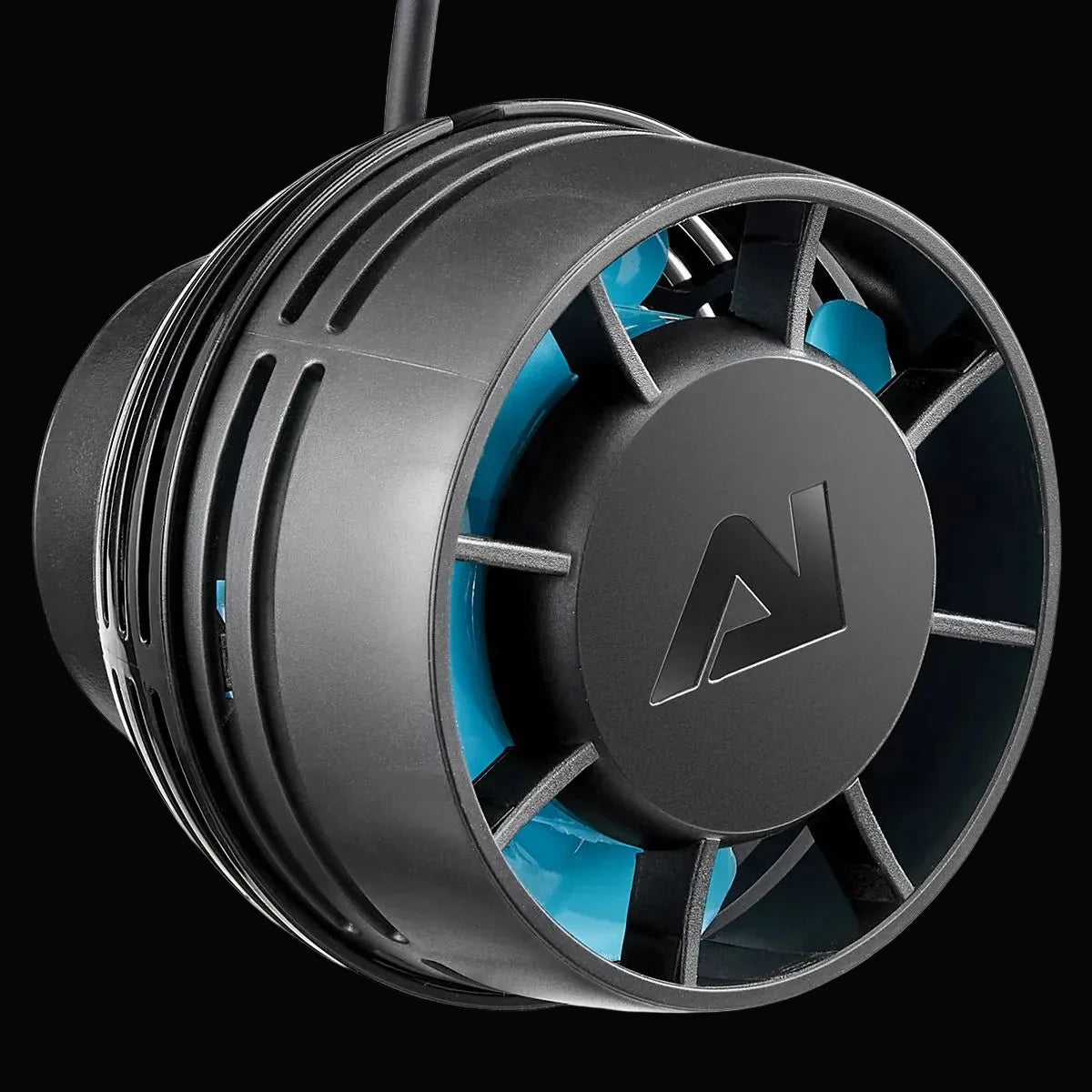 Pompe de brassage AquaIllumination Nero 5 vue de face hélice submersible aquarium récifal
