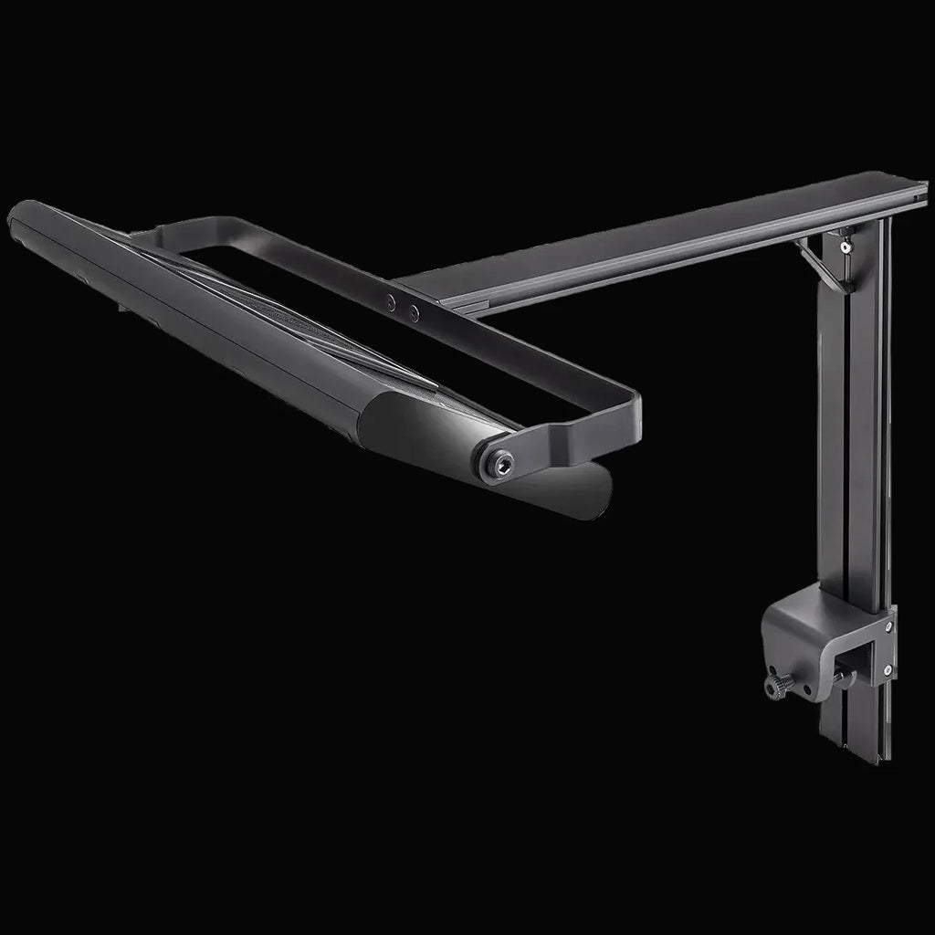 AquaIllumination Hydra Edge HD sur bracket HMS Single Arm vue latérale angle