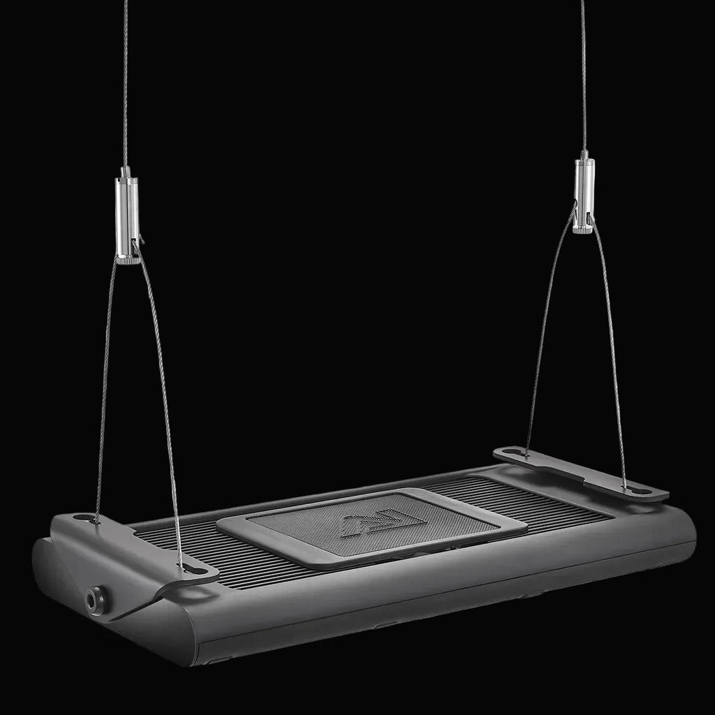 AquaIllumination Hydra Edge Hanging Kit suspendue câbles acier inoxydable vue complète