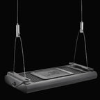 AquaIllumination Hydra Edge Hanging Kit suspendue câbles acier inoxydable vue complète