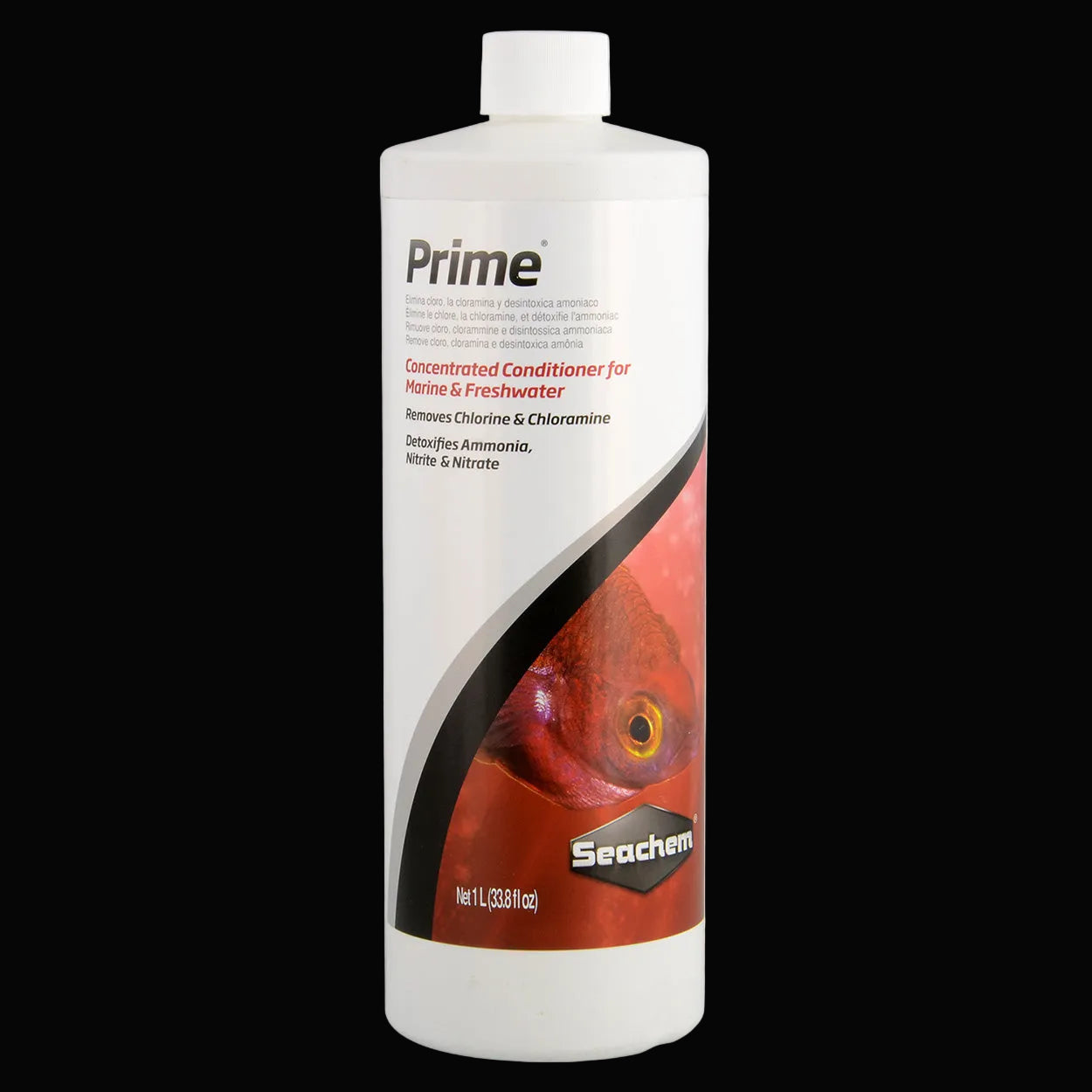 Seachem Prime 1 L — conditionneur d'eau concentré pour aquarium récifal — ReefSolution Canada