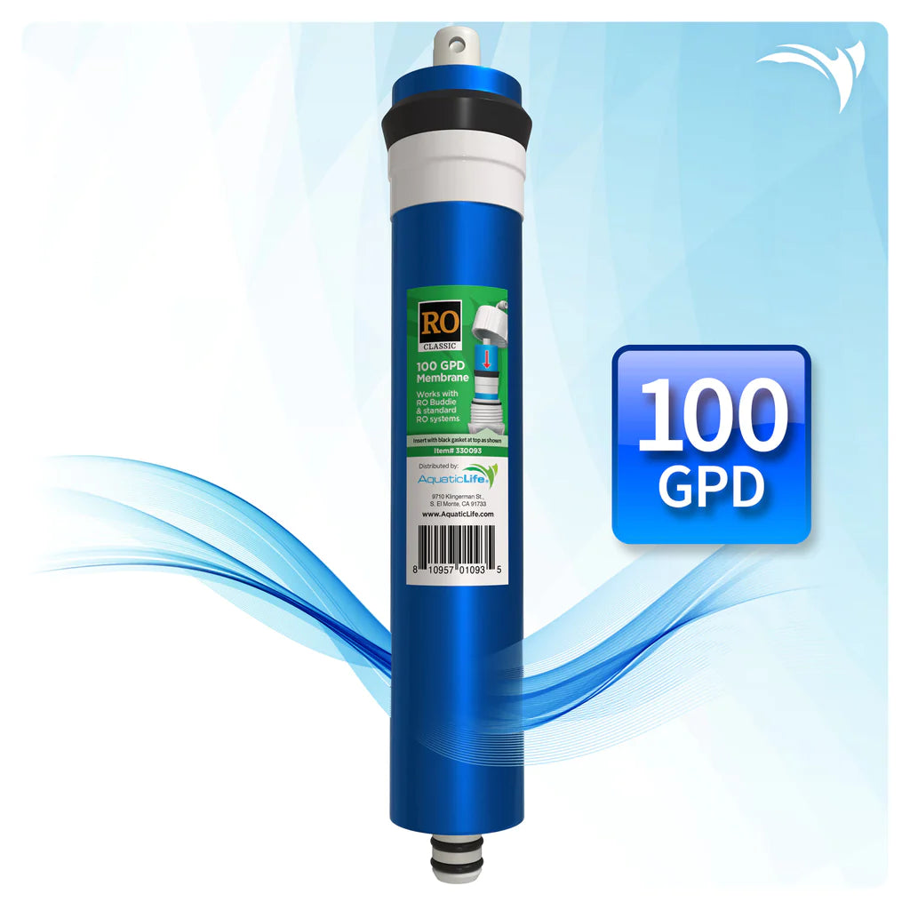 AquaticLife Classic 100 GPD, 4-Stage RO Unit – Système d’Osmose Inverse à 4 Étapes de 100 GPD