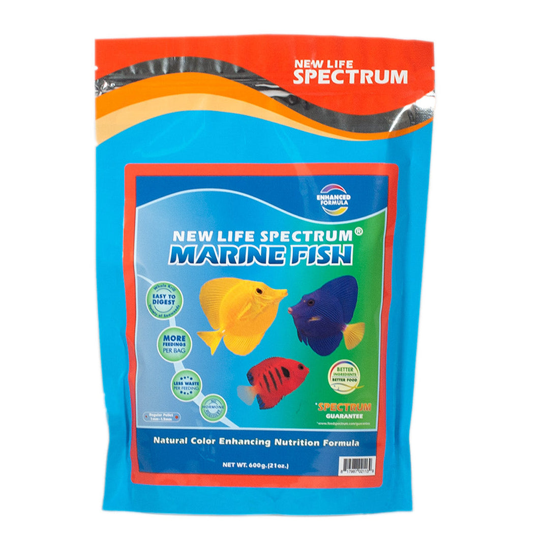 New Life Spectrum Marine Fish granulés coulants 1-1,5 mm, sachet 600 g