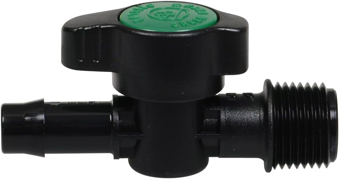 Two Little Fishies Ball Valve - 1/2" MPT x 1/2" Barb