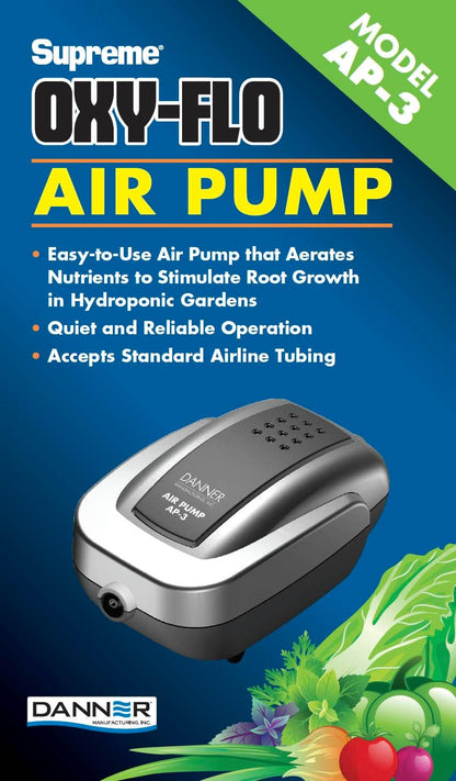 Danner Aqua-Supreme Oxy-Flo AP-3 Air Pump