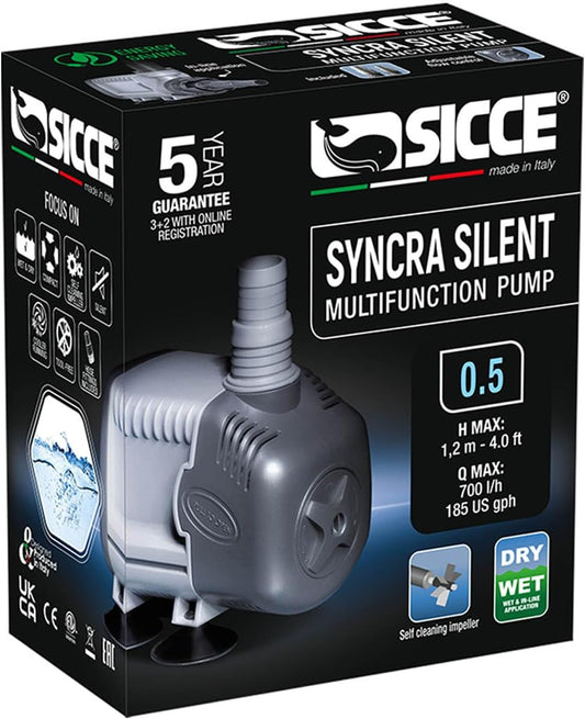 Sicce Syncra 0.5 - 185gph 4' tête