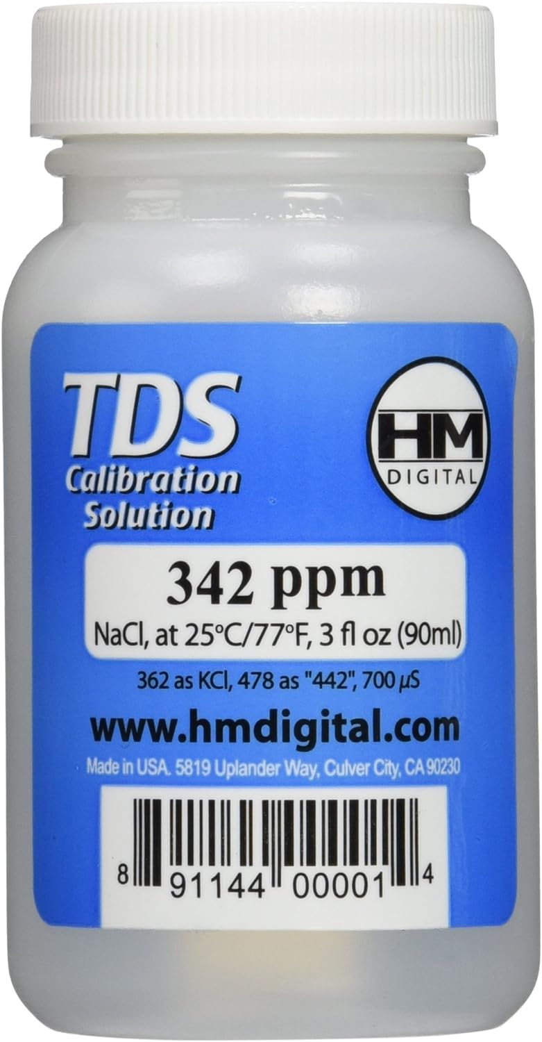 HM Digitale Solution de Calibration TDS 342 ppm NaCl