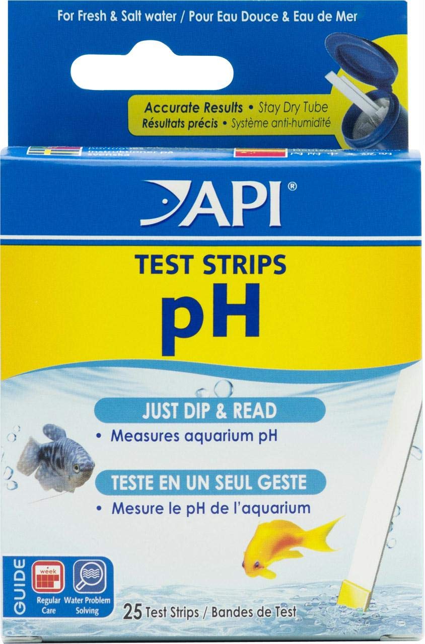 API pH Aquarium Bandes de Test - 25