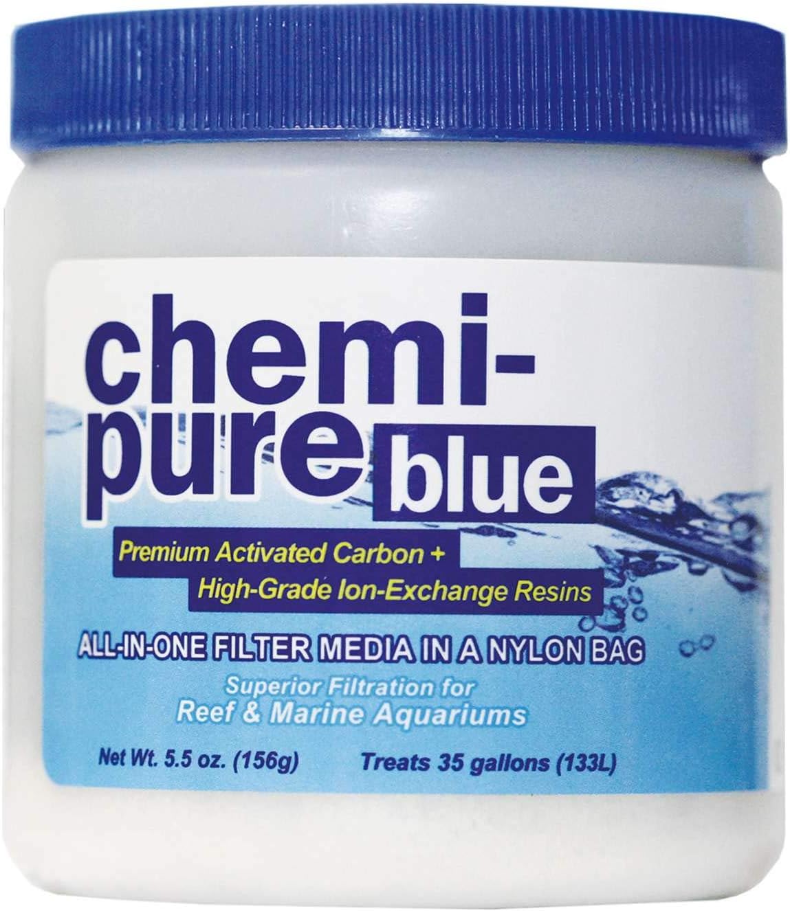 Boyd Chemi-Pure Blue 5,5 oz — charbon actif et résines pour aquarium marin