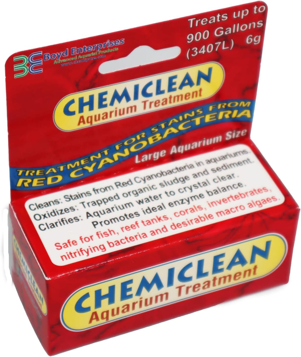 Boyd Chemi-Clean 6 g – Traitement cyanobactéries aquarium récifal - Boyd
