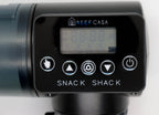 Reef Casa Snack Shack gros plan écran LCD boutons de programmation résistants aux éclaboussures