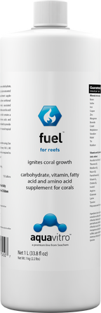 Aquavitro Fuel 1 L — Supplément coraux acides aminés et vitamines base chlorella