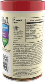 Tetra TetraColor Flocons Tropicaux, pot 62 g vue arriere nourriture rehausse couleurs