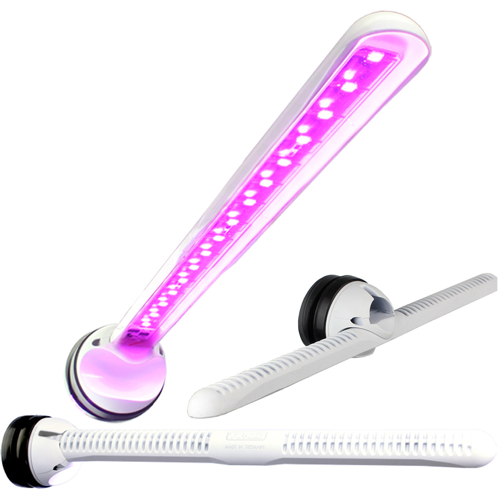 Tunze LED Eco Chic Refugium 8831 deux angles montage magnétique flexible LED allumées refugium