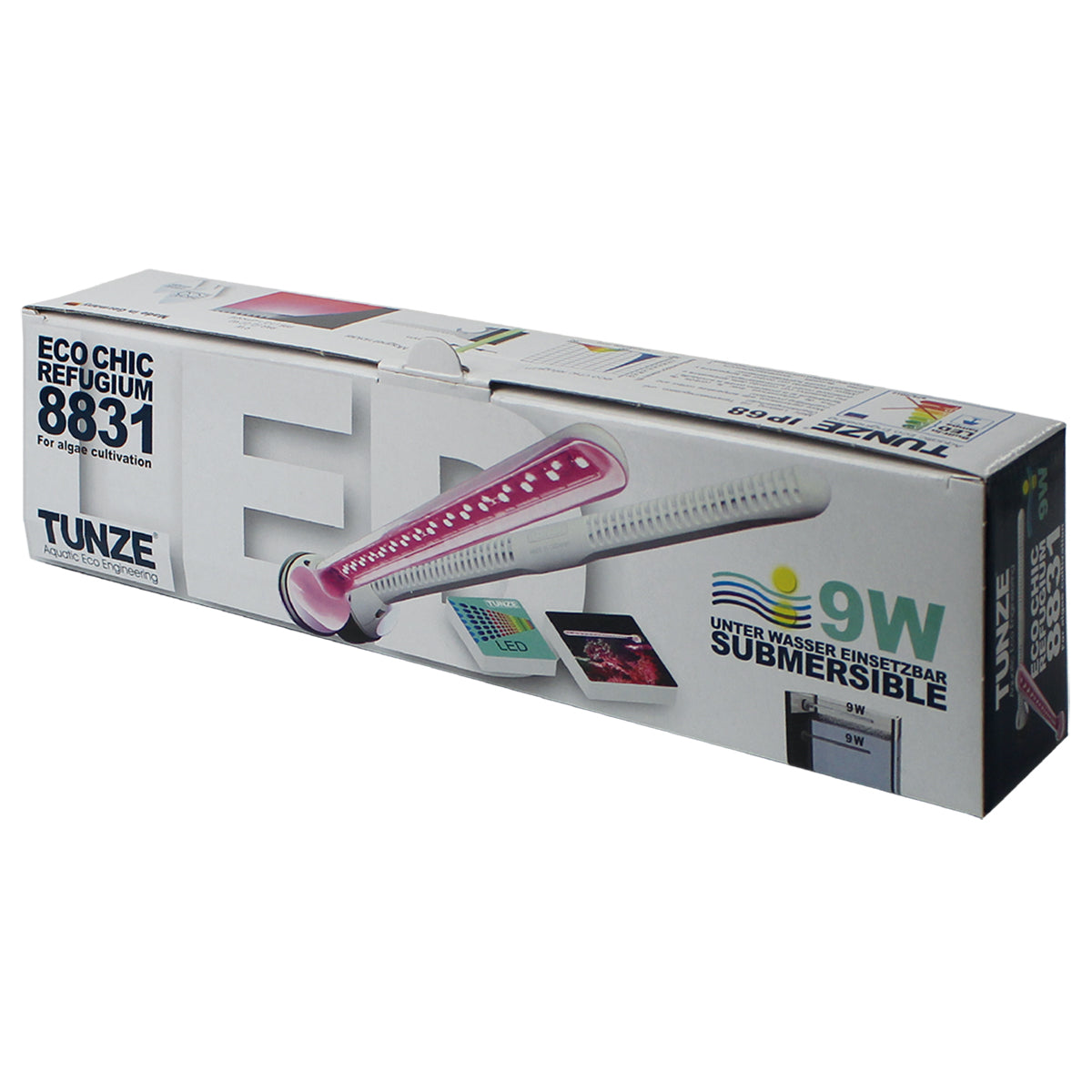Tunze LED Eco Chic Refugium 8831 boîte emballage produit 9W éclairage refugium
