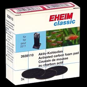 EHEIM classic 150 (2211) carbon fine filter pad ( 3pieces)