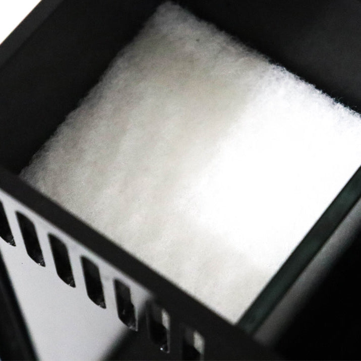 Filter Floss Reef Casa — tampons de ouate pré-coupés 76x76 mm pour filtration mécanique d'aquarium nano récifal