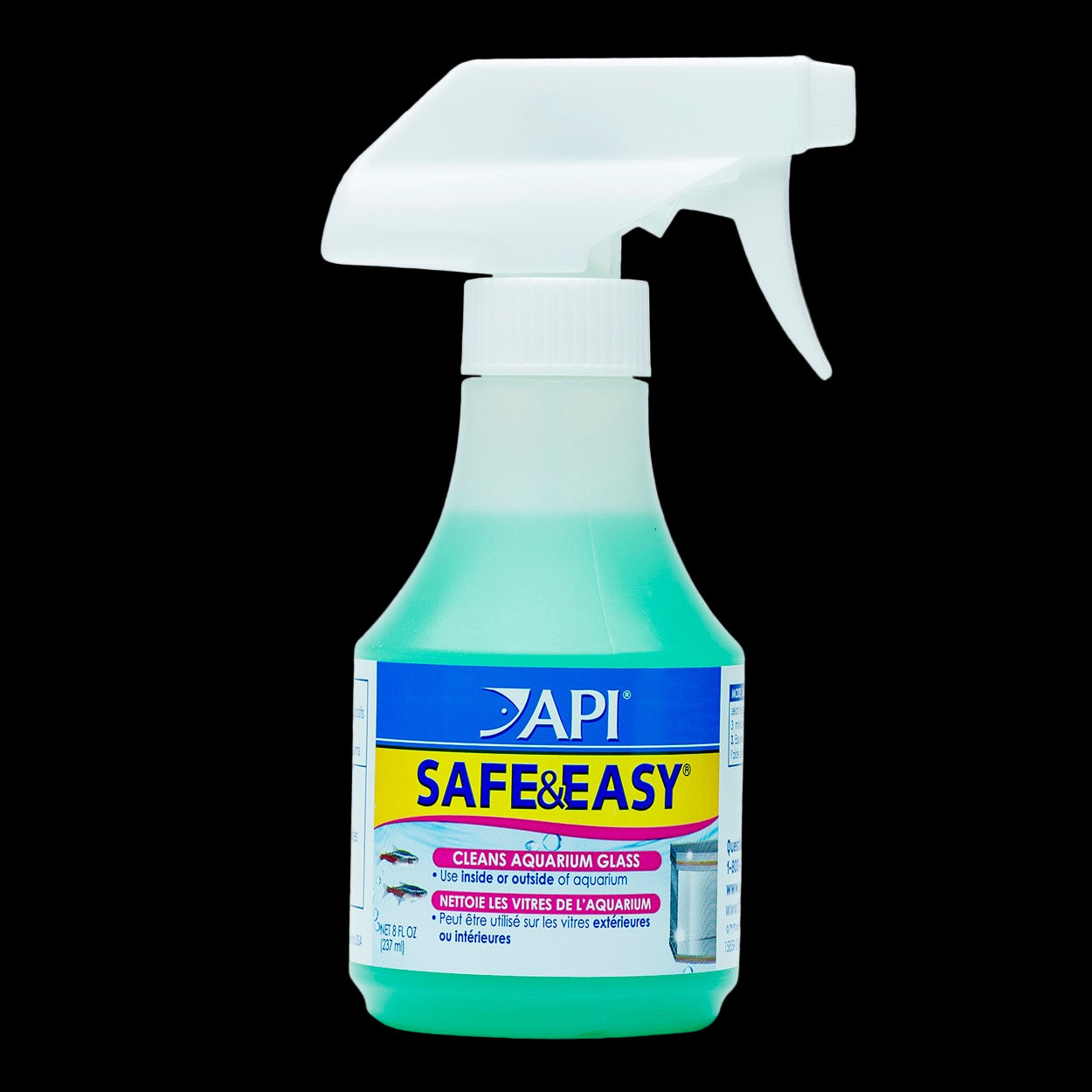 Api Active Cleaner Fast API Safe & Easy Aquarium Cleaner 8 fl oz — Safe cleaner – Aquarium ...