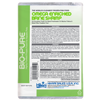 Endos de l'emballage Hikari Bio-Pure artémia Omega congelées avec ingrédients et analyse garantie