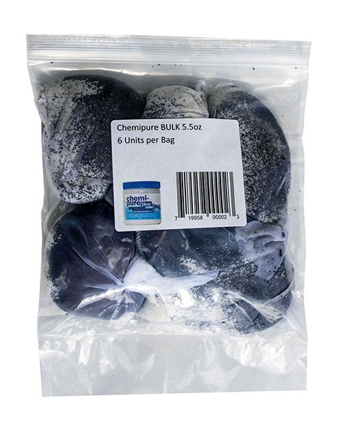 Boyd Chemi-Pure Blue BULK 5,5 oz — sac de 6 sachets pour aquarium récifal