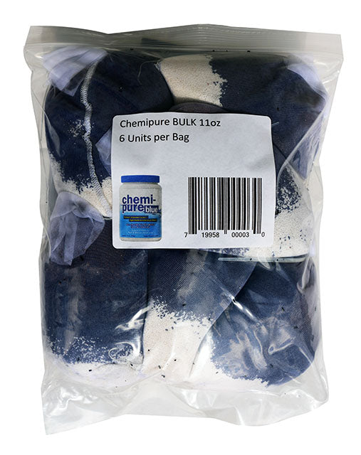 Boyd Chemi-Pure Blue BULK 11 oz — sac de 6 sachets pour aquarium récifal