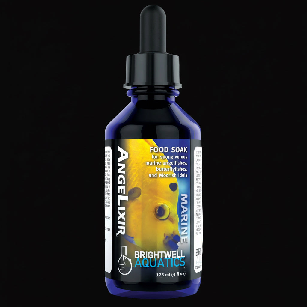 Brightwell AngeLixir 125ml acides aminés poissons-anges marins spongivores