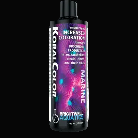 Brightwell KoralColor supplément oligo-éléments coloration coraux bénitiers récifal