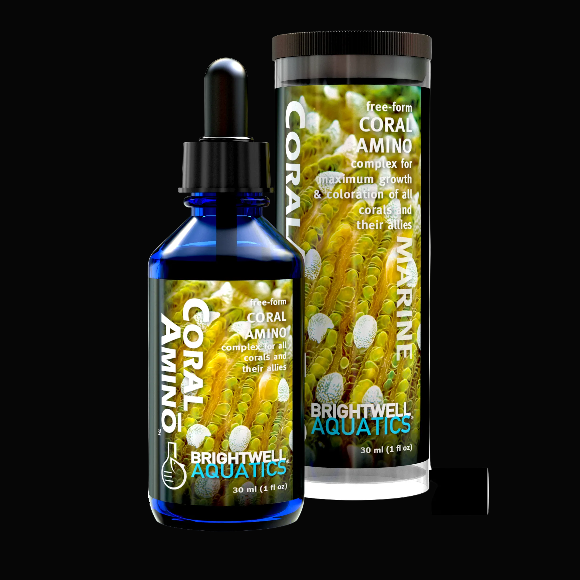 Brightwell CoralAmino acides aminés libres nutrition croissance coloration coraux récifal
