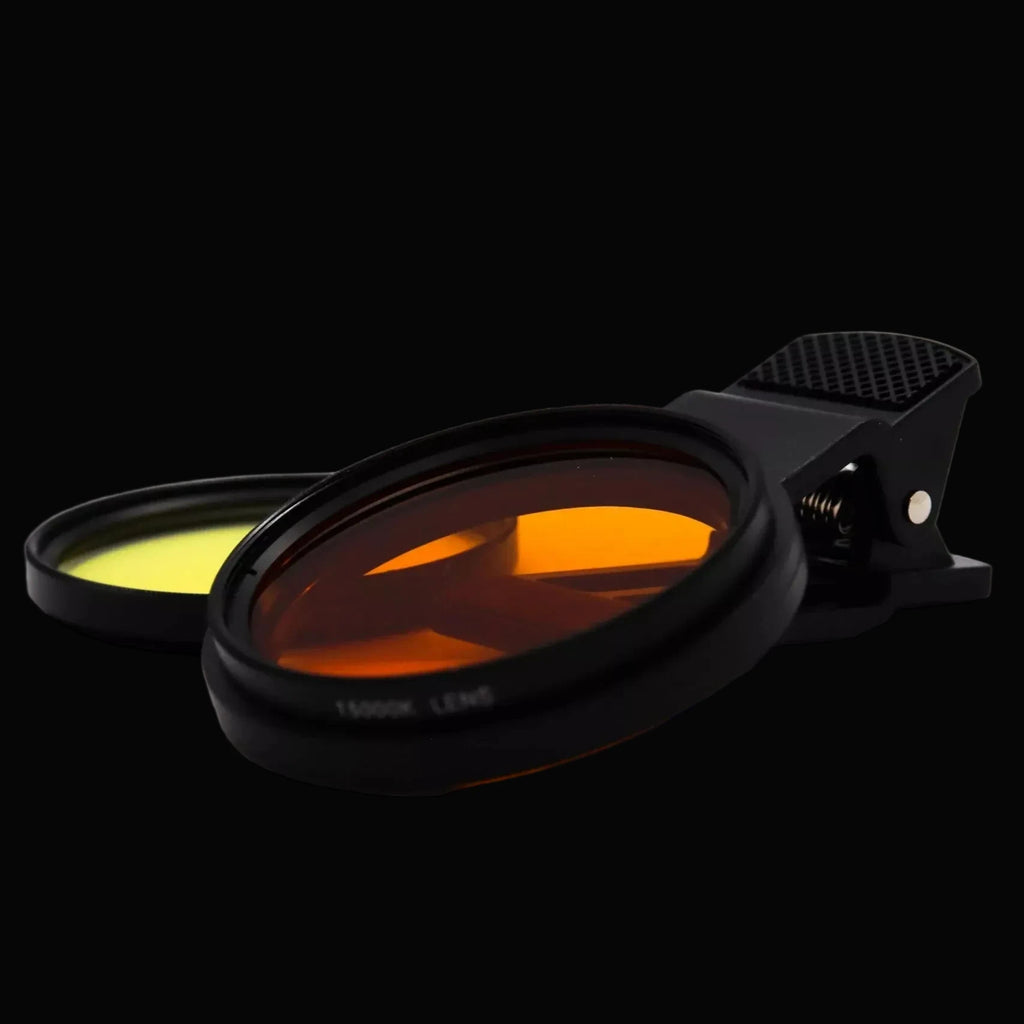 Reef Casa Foto filtre orange objectif caméra smartphone pour photographie aquarium récifal 37 mm