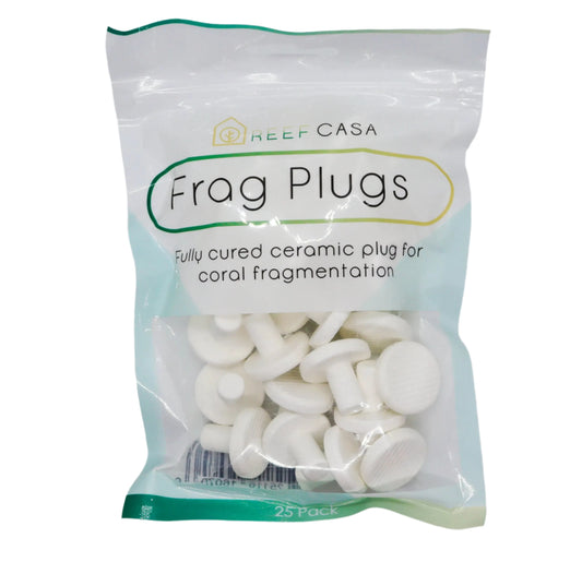 Reef Casa Frag Plugs - Supports en Céramique pour Bouturage de Coraux 25x