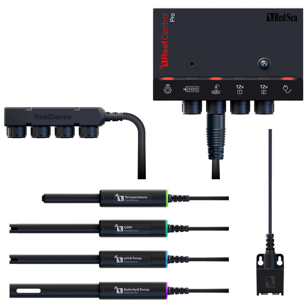 Red Sea ReefControl Pro DLX Kit — contrôleur récifal avec sondes pH, salinité, ORP et détecteur de fuite