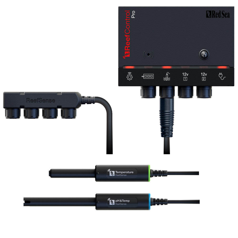 Red Sea ReefControl Pro — contrôleur aquarium récifal 4 ports ReefSense avec câble
