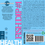 FISH DIP 1 Health Étape 1 Refill - Traitement mycoses et parasites pour poissons d'eau douce 8 oz