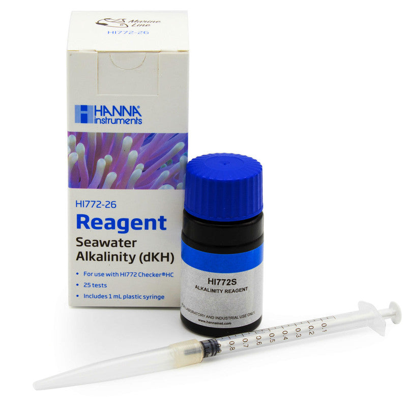 Hanna Marine Alkalinity (dKH) Checker Reagents (25 Tests)